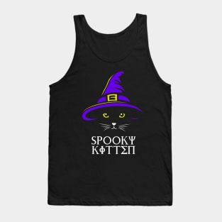 Witch cat Tank Top